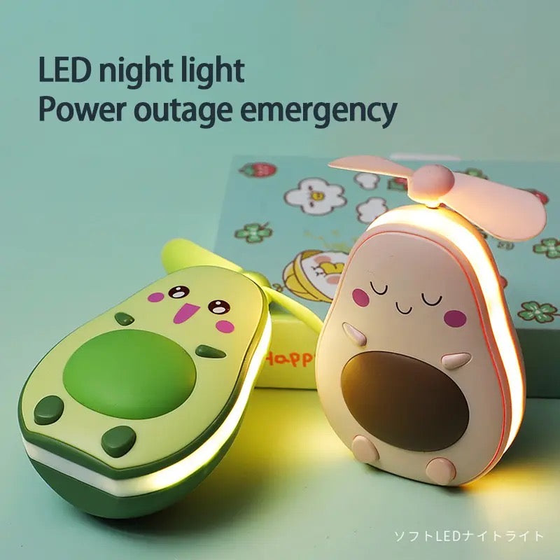 Avocado Mini Cooler Fan, Handheld Fan with Fill Light Mirror, USB Pocket Silent Small Fan, Mini Portable Pocket Fan, Cool Air Hand Held Travel Cooler Cooling Fan Avocado Mini Cooler Fan, Handheld Fan with Fill Light Mirror, USB Pocket Silent Small Fan, Mini Portable Pocket Fan, Cool Air Hand Held Travel Cooler Cooling Fan